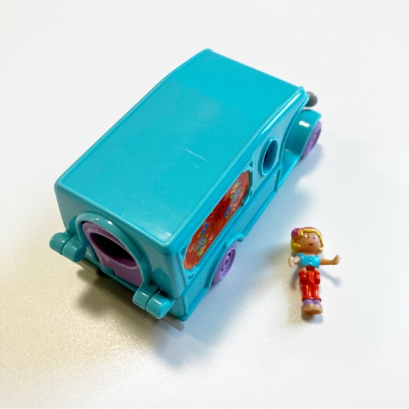 🌸 Polly Pocket | 1996 Flower Cafe On The Go - Picture 2 of 7
